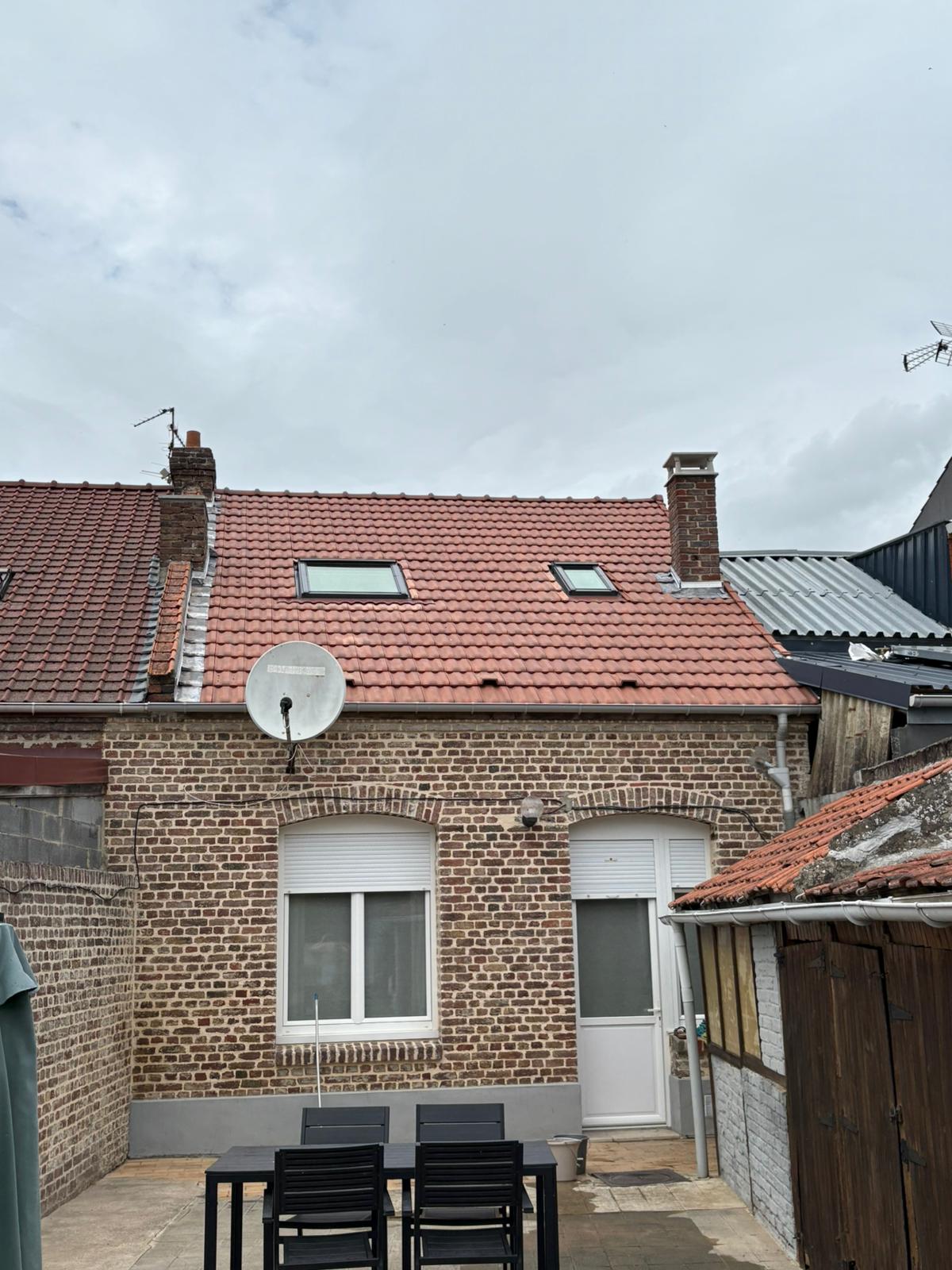 remplacement de toiture en tuiles à Cambrai