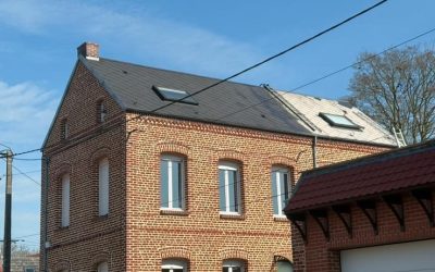 Application d’une peinture hydrofuge sur toiture en ardoise à Cambrai